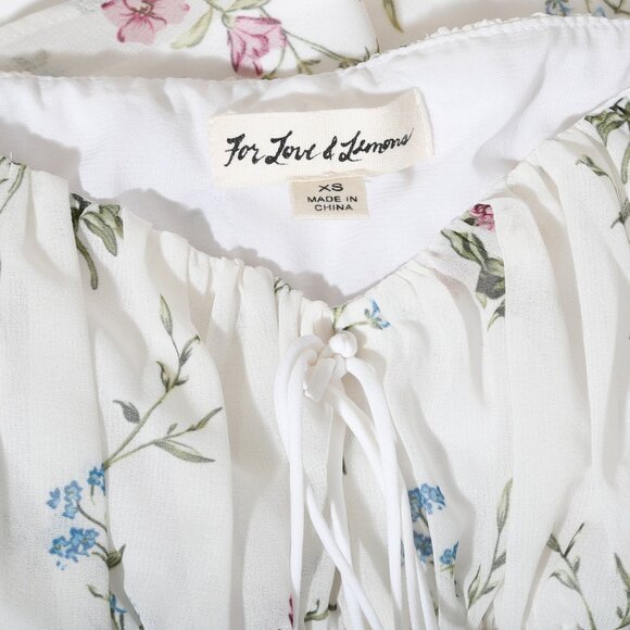 For Love & Lemons Dixon Mini Dress - Picture 7 of 7